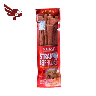 COD▪﹊Sleeky Chewy Snack Strap 50g - Beef Flavor - Dog Treats - petpoultryph