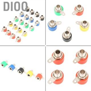 【Hot sale】Dioo 20Pcs 4Mm Speaker Terminal Socket Binding Post Nut Banana Plugconnector Sy #4