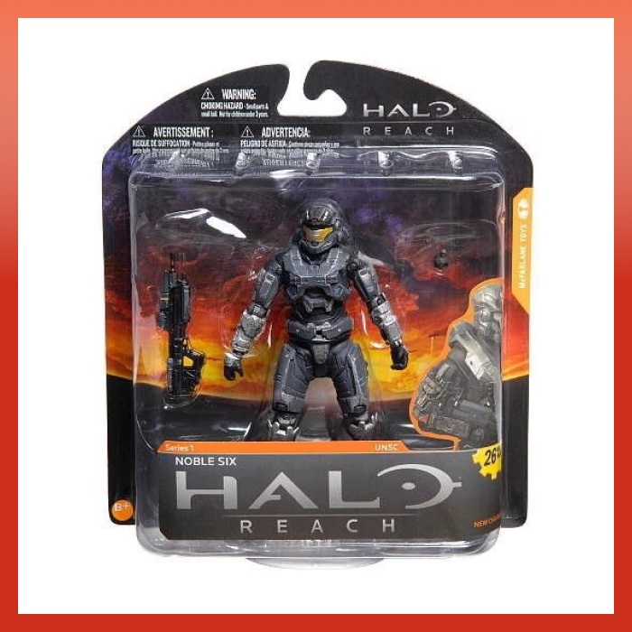 McFarlane Halo Reach Series 1 Noble Six Action Figure | Shopee Philippines