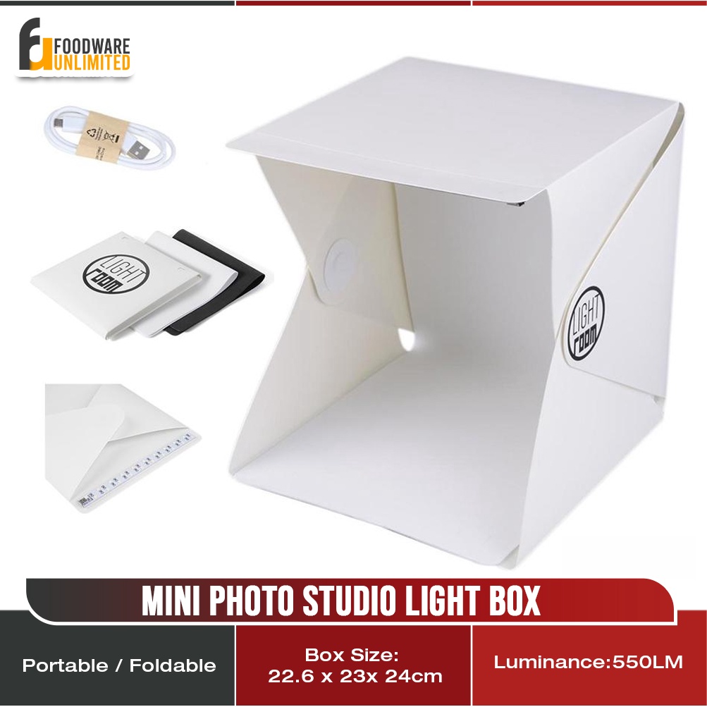 Photo Studio Box Mini Photo Studio Light Box LED Portable