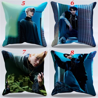 【Hot sale】Enhypen Throw Pillow Case Dimension : Answer Single Side Printed Polyester Throw Pillow Ca #5