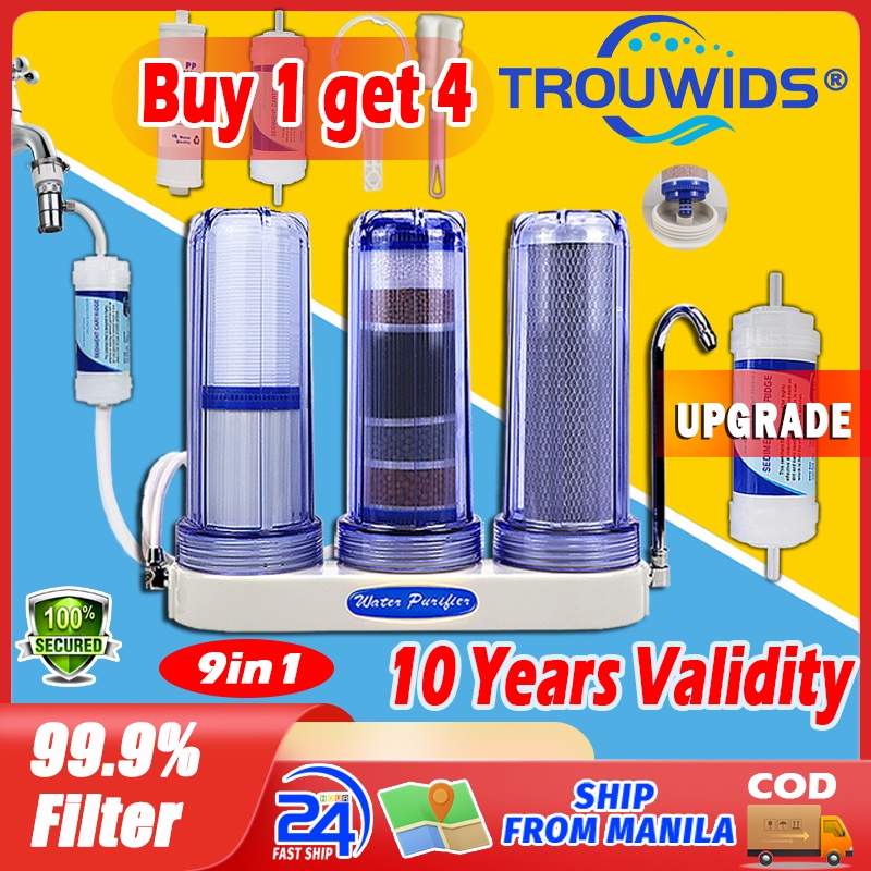 Water Filter Water Purifier Thicken 10 Inchs upgrade Alkaline Water