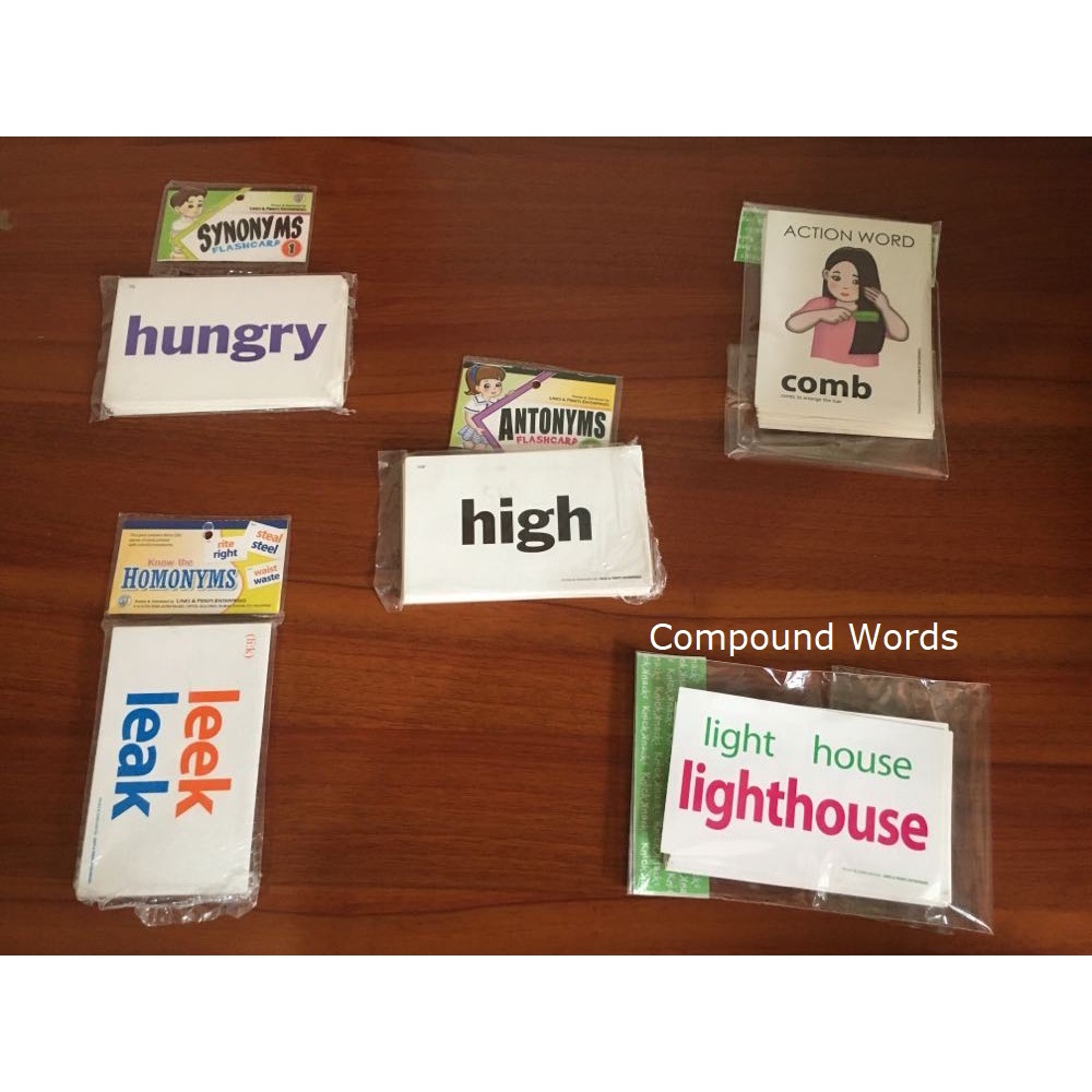 set-of-slightly-used-english-flashcards-synonyms-compound-words