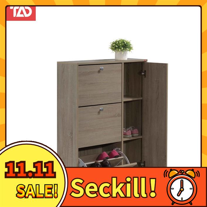 【Ready Stock】TAD0017 Shoe Cabinet with 4 Doors