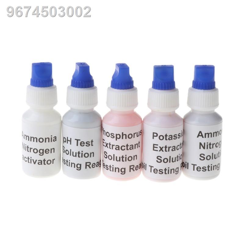 ESP Soil PH Test Solution Phosphorus N1 Nitrate P1 Potassium K1 K2 Extractant Testing Reagent Kit
