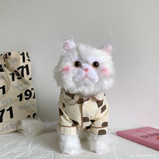 New Thin Style Dog Pajamas Shirt Teddy Bichon Pomeranian Schnauzer Poodle Pet Cat Clothes #2