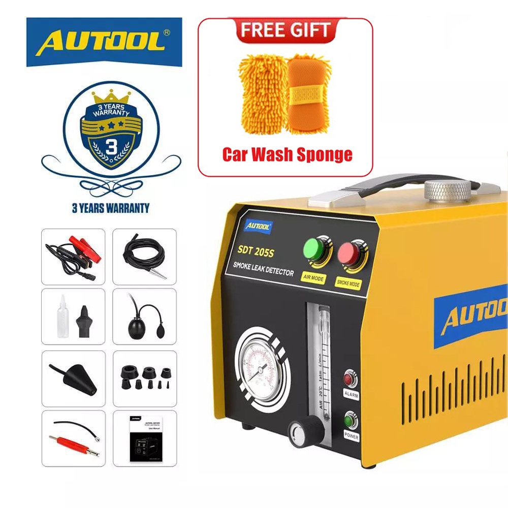 AUTOOL Car Evap Leaks Testing Machine Fog Analyzers Auto Pipeline Leak