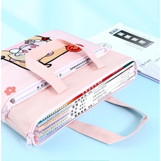 cute cartoon hand bag/ laptop bag with zipper