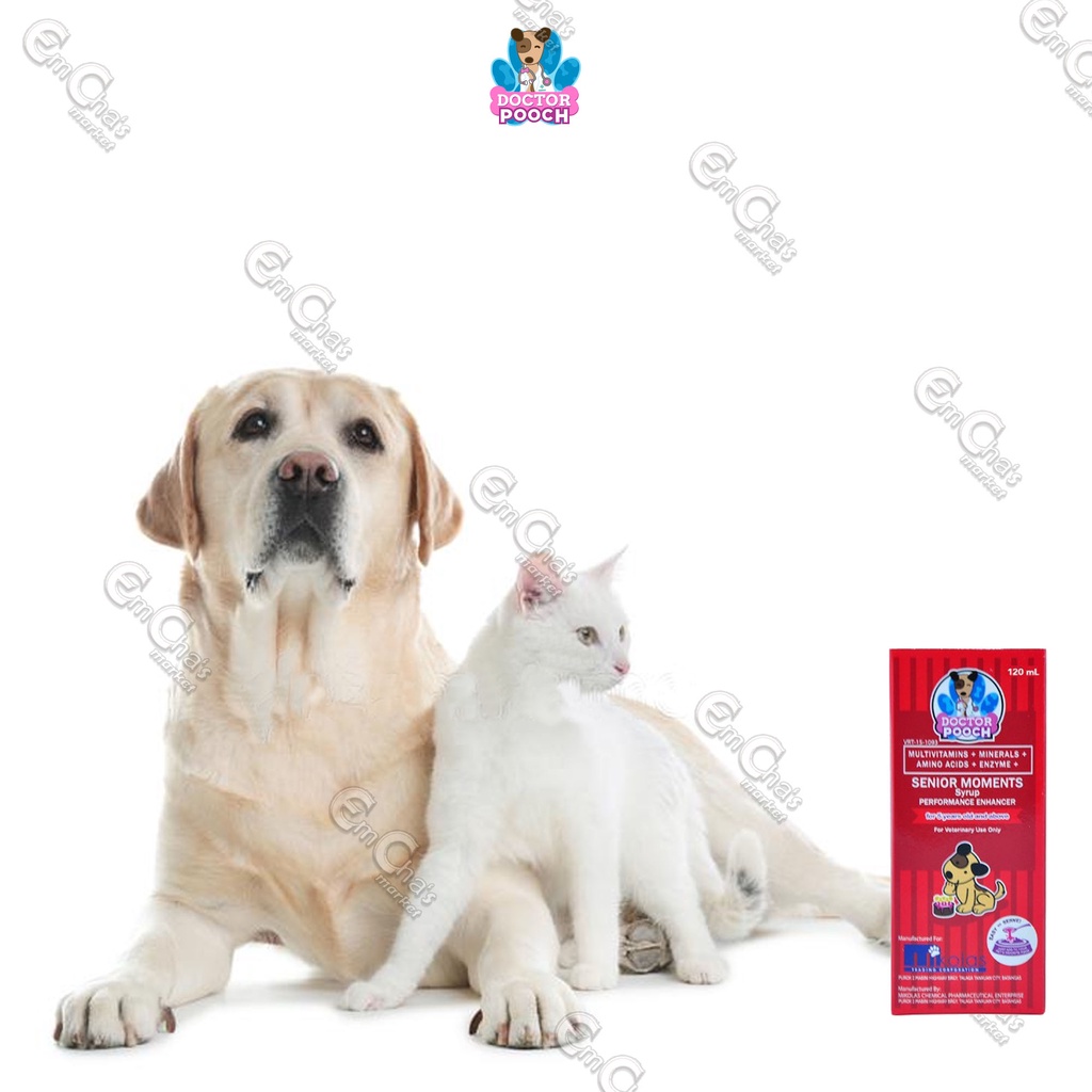 Sexual Wellness.ln stockNEW﹊LIMITED PRODUCT: Doctor Pooch (RED BOX) Senior Moments MultiVitamins (