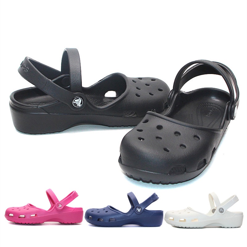 Original Crocs Women's Shoes Karin Sandals cute ready stock [202494 ...