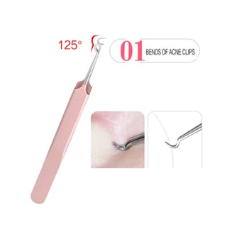 『Low Price Sale Clearance』4pcs/set Acne Blackhead Remover Black Spot Pimple Blemish Facial Cleaning Comedone Tool Kit #2