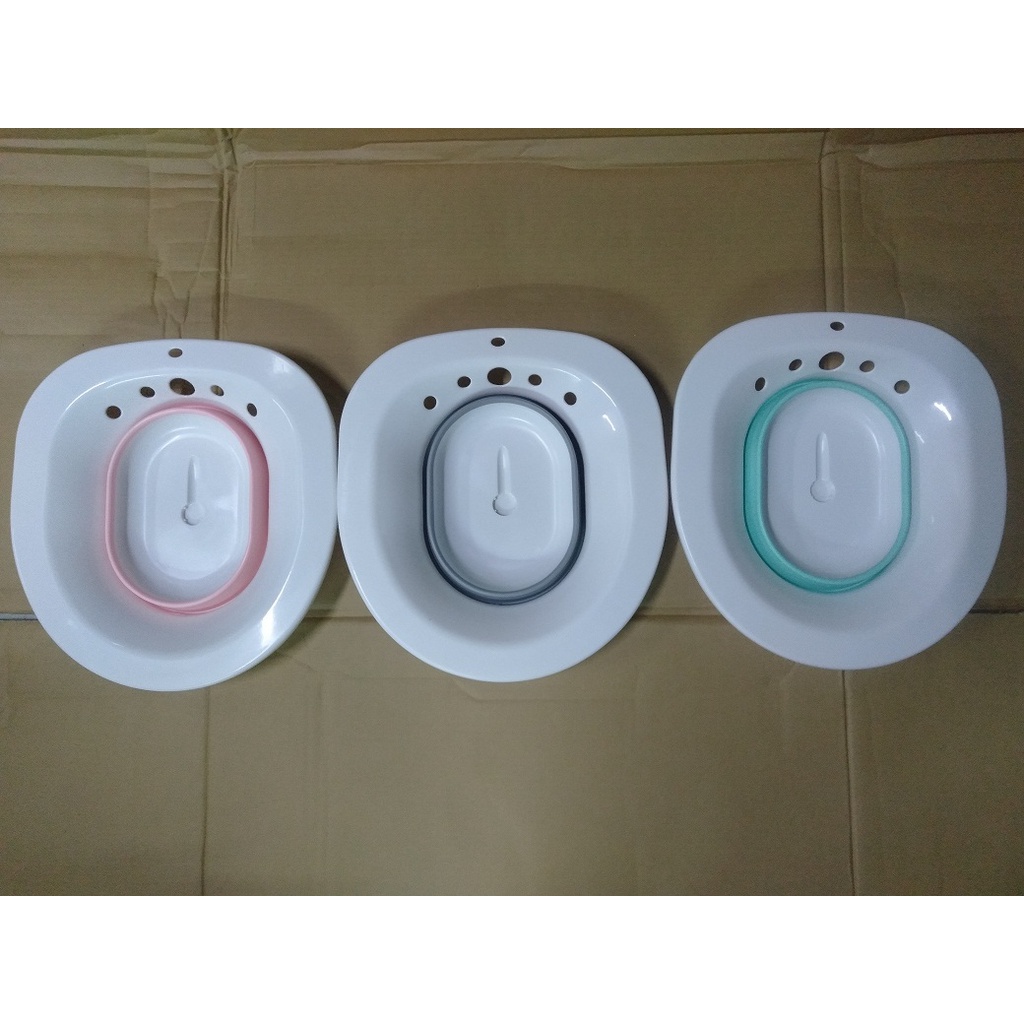 Toilet Seat Hot Sitz Bath for Hemorrhoid Treatment, Postpartum