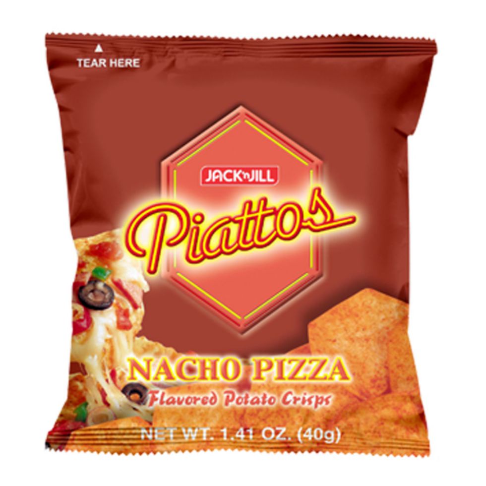 Jack N Jill Piattos Nacho Pizza 40g | Shopee Philippines