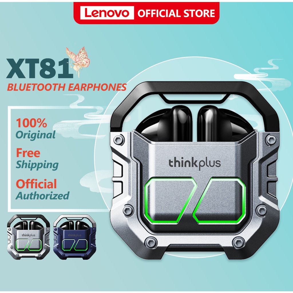 Lenovo XT81 Gaming True Wireless Earphones Bluetooth 5.3 With Mic And