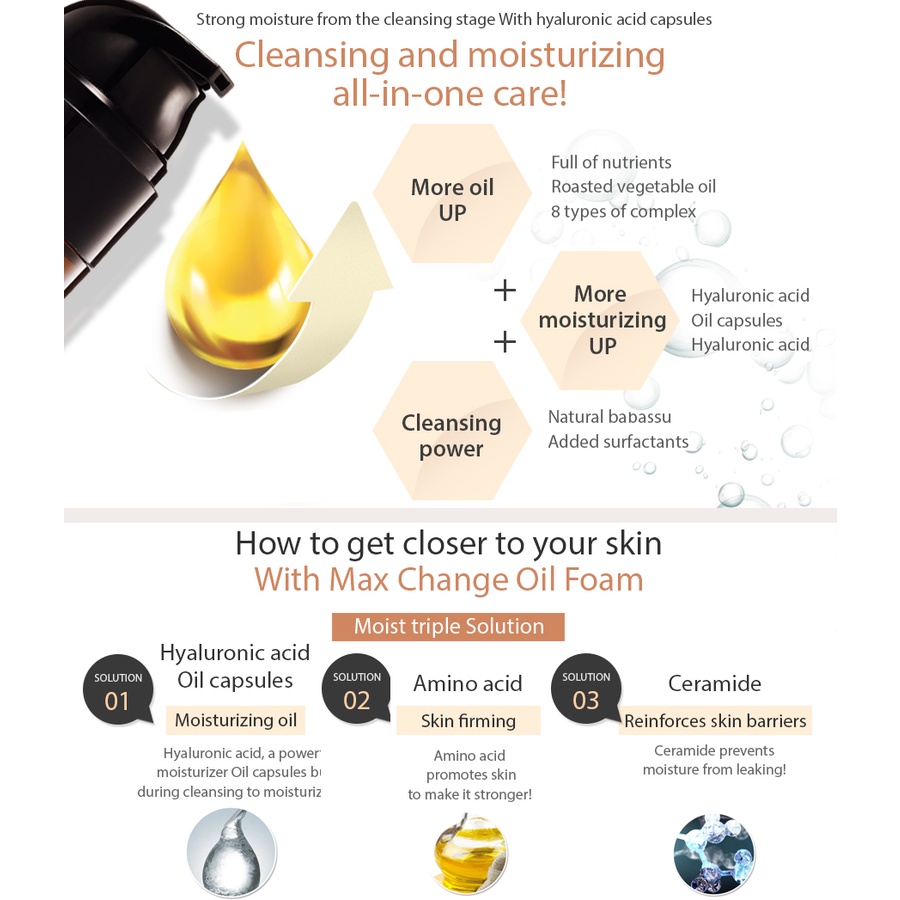 [BUNDLE DEAL of 2] MAXCLINIC Max Change Oil Foam Cleanser (110g) + [Sunscreen 5ml] MAXCLINIC Rosy Pink Tone Up Suncream SPF50+ PA++++ 5ml