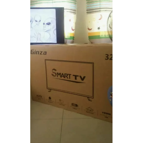 GINZA SMART TV LED TV On Sale 32 Inch FHD MONITOR Flat Screen ANDROID