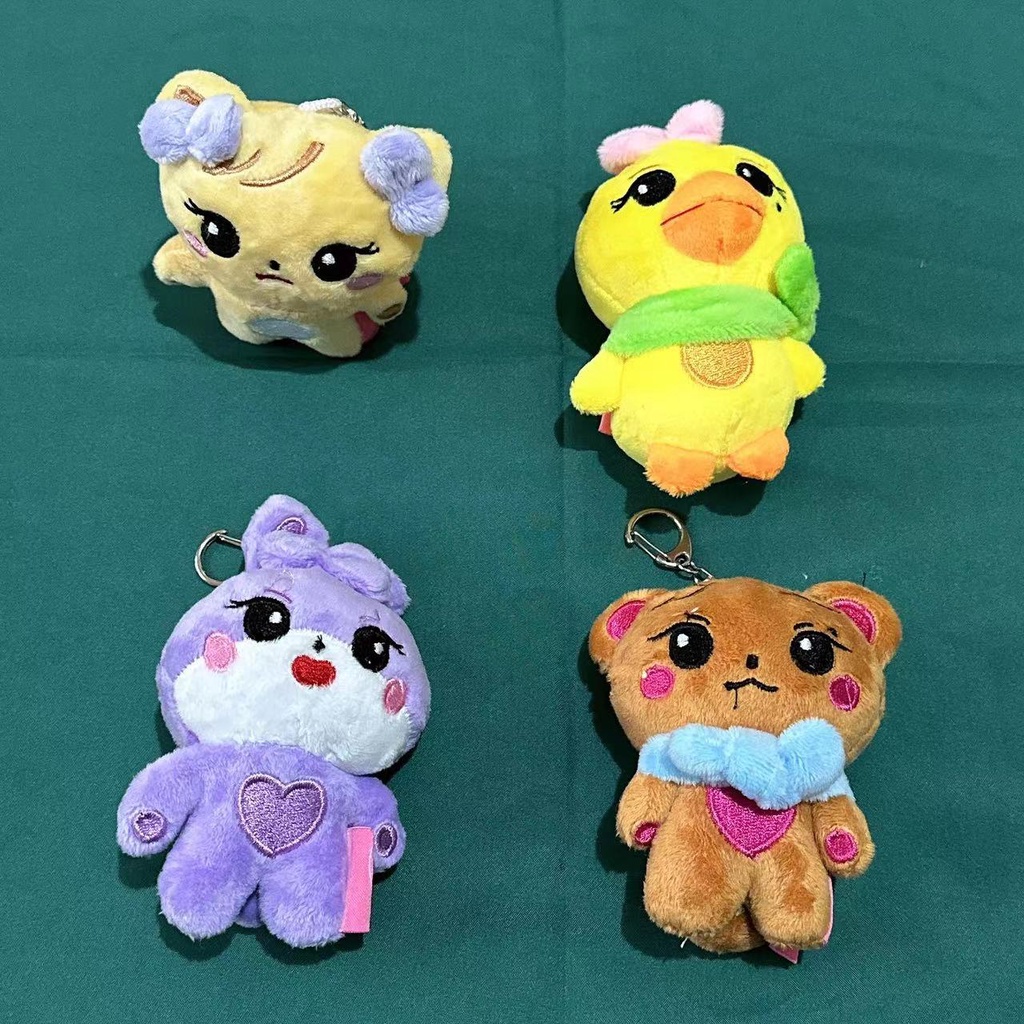 10cm Kpop BLACKPINK BORN PINK Cute Cartoon Stuffed Animals Mini Plush