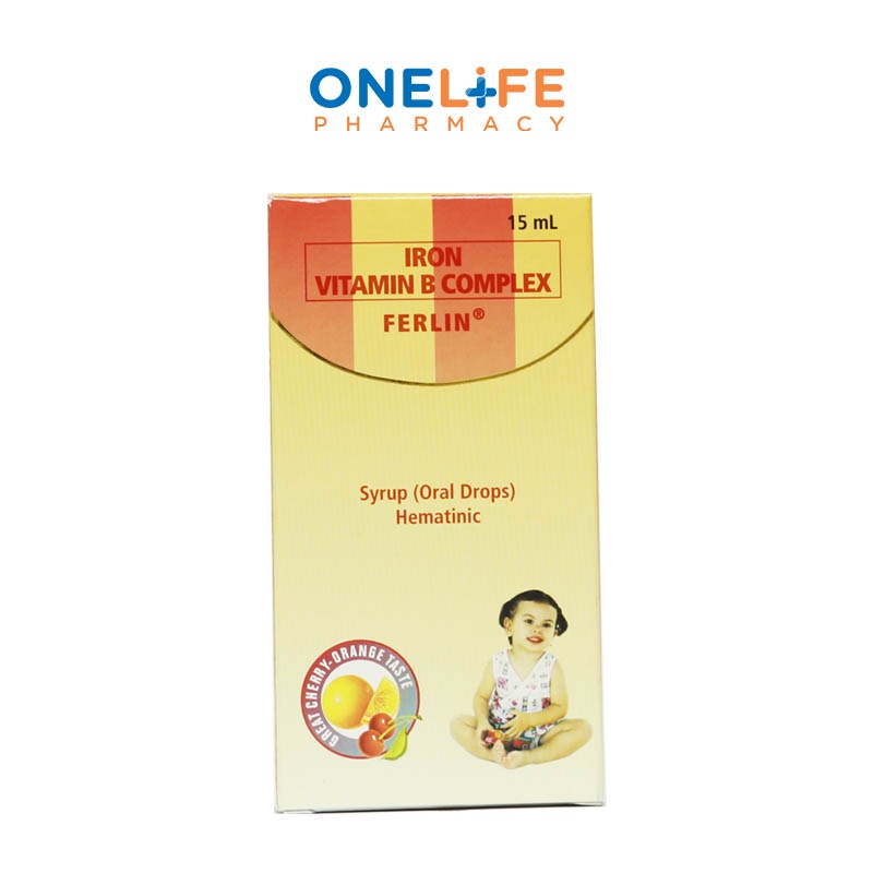 Ferlin Drops (Iron + Vitamin B Complex) [15ml] Shopee Philippines