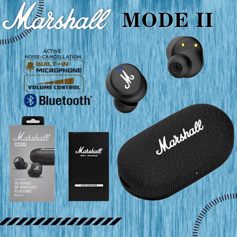Marshall Mode II TWS True Wireless Bluetooth Earphones 3D Stereo Sports