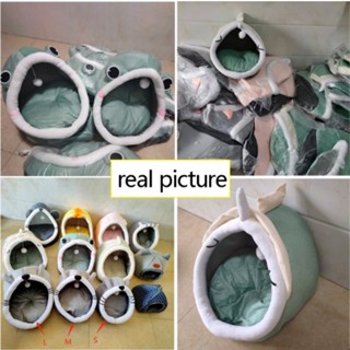 (COD) Removable washable cute cat dog house indoor warm and comfortable pet dog bed kennel #7