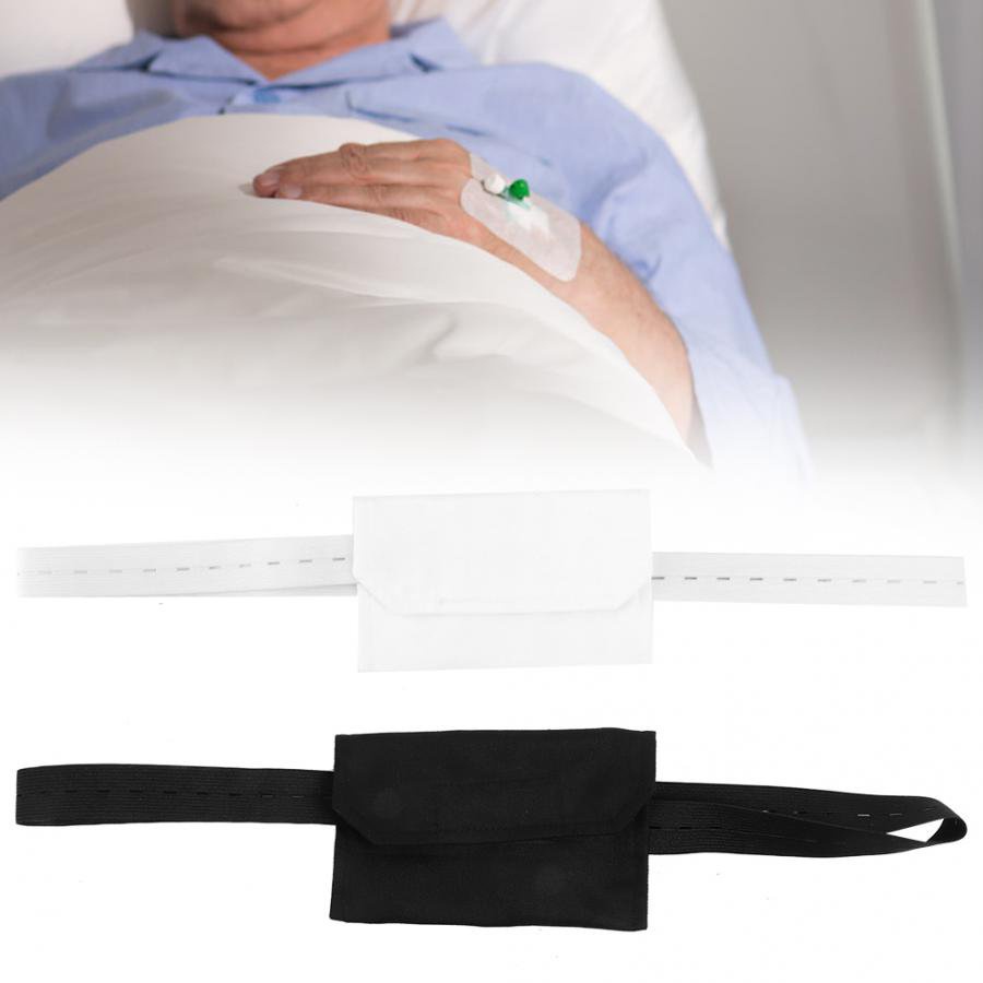 Adjustable ButtonType Peritoneal Dialysis Catheter Belt Patient Peritoneal Tube Protection