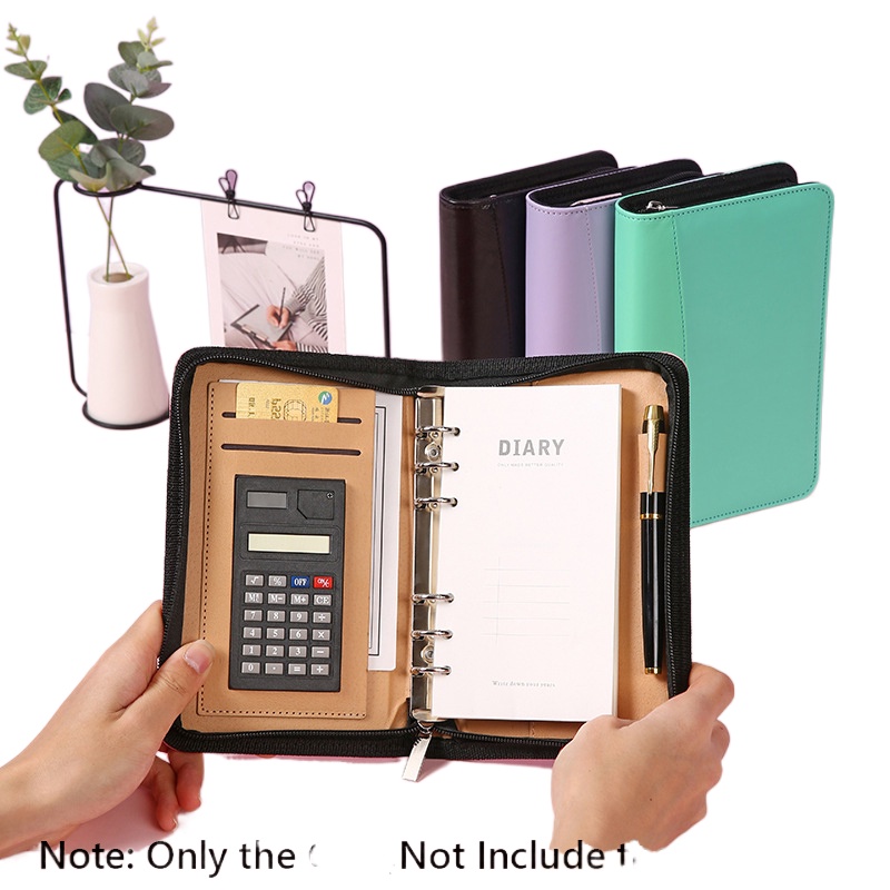 A6 Loose Leaf Notebook and Journal Binder Spiral Diary Notepad Work