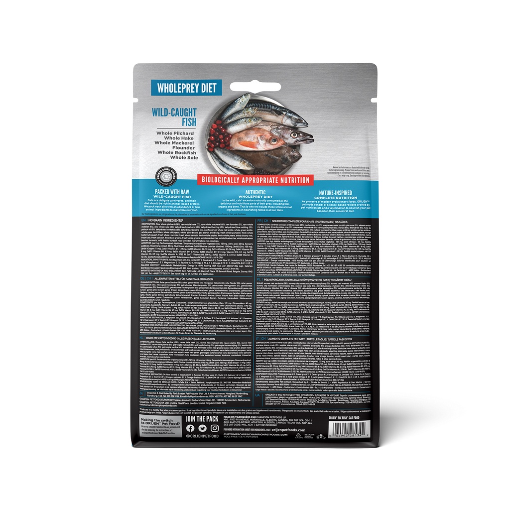 Orijen Six Fish Cat I Dry Cat Food 340g #2