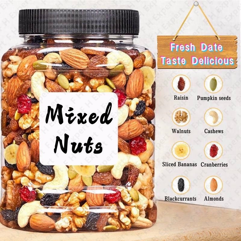 500g Premium Trail Mix Nuts Healthy Instant Supreme Mixed Nuts dried