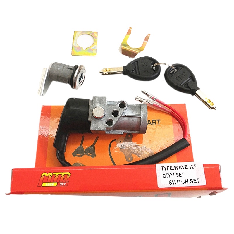 Motor Legend MTR 1 Pair Wave 100R Seat Lock Wave125 Wave 110 Alpha