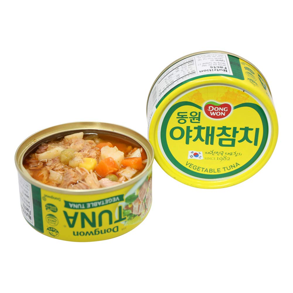 Dongwon Korean Canned Vegetable Tuna 100g Shopee Philippines