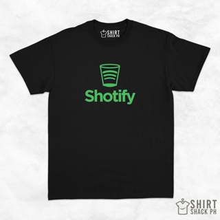 Shirt Shack PH - SHOTIFY Funny Gag Spoof Parody Shirt for Men and Women T Shirt #2