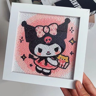 Sanrio Diamond Sticking Painting Kawaii Kuromi DIY Diamond Painting ...