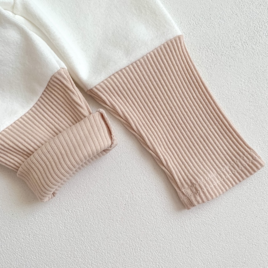 Low Price Autumn Baby Minimally Spliced Color Cotton Elastic Pants Newborn Girl Trousers 0-2 Years Old