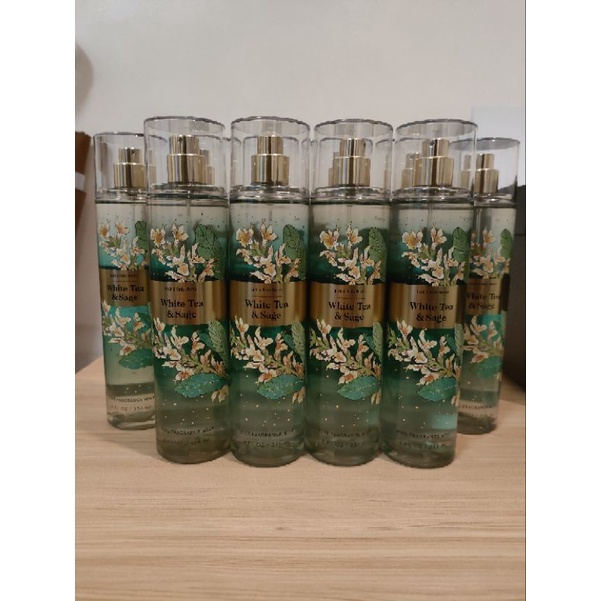 Bath & Body Works White Tea & Sage Shopee Philippines