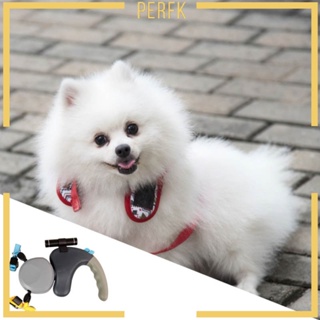 ✔☇℗[PERFK] Double Ended Dog Leash Cotton Rope Pet Hands Lead Training Adjustable