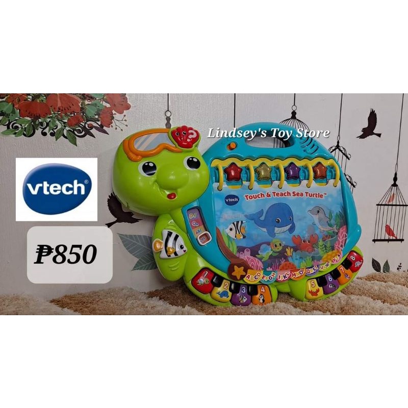 Vtech Touch and Teach Sea Turtle Shopee Philippines