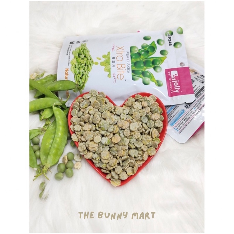 JOLLY Xtra Bite Pea Flakes (Treats for Rabbits & Guinea Pigs) 180g