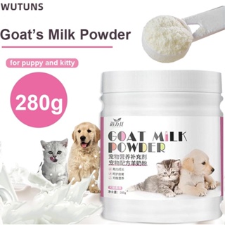 WUTUNS Pet Goat Milk Powder 280g For Dog and Cat for all stages