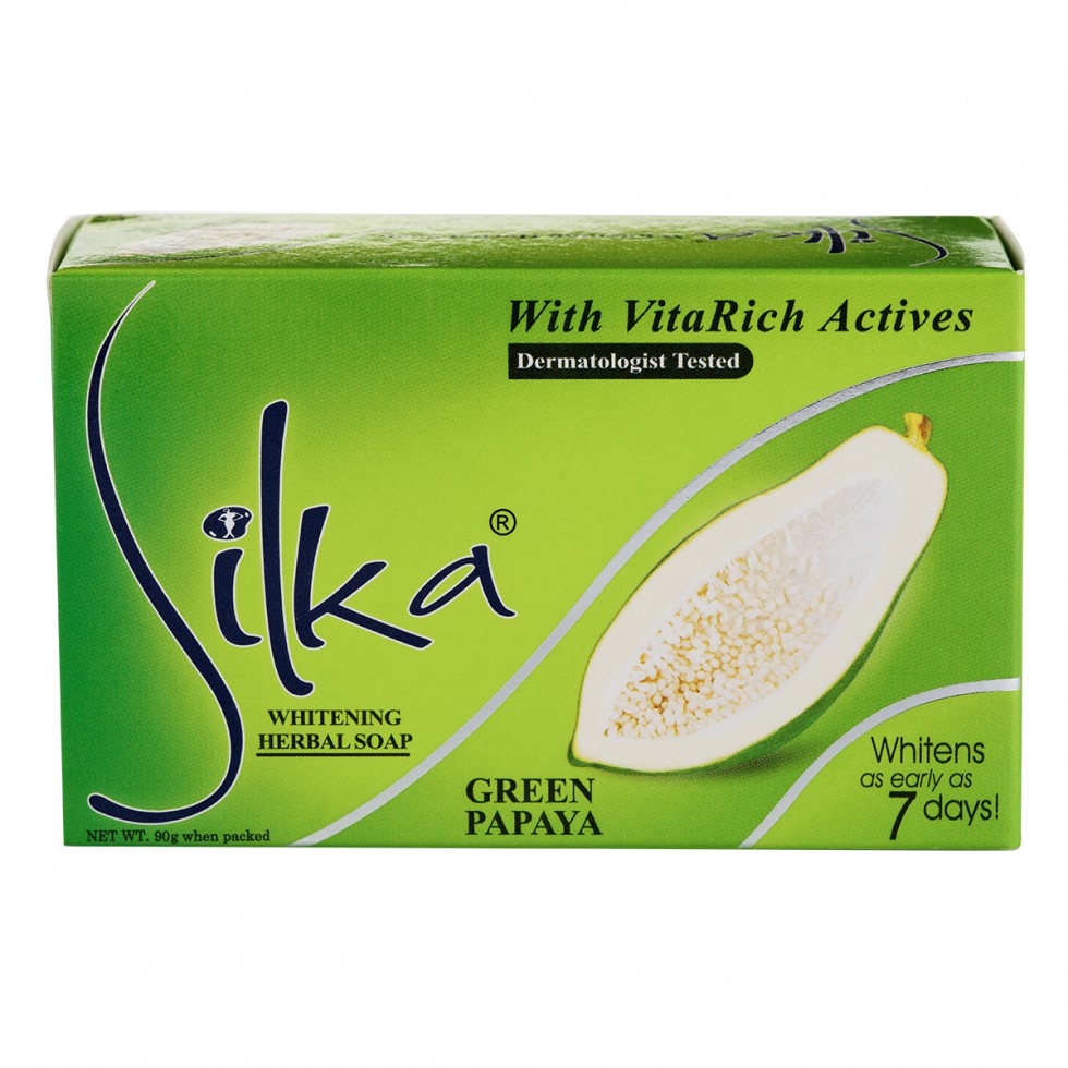 Silka Soap Green Papaya 90g | Shopee Philippines