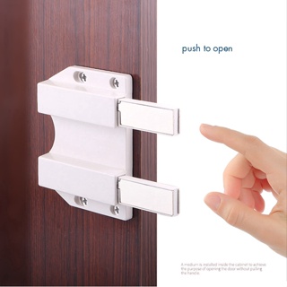 □Double Magnetic Touch Press Catch Latch Push to Open Cabinet & Door Latch/Catch Closures for Furn #8