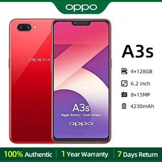 OPPO A3S Cellphone Original 4GB+128GB Brand New Samrtphone 6.2 inch Full Screen 4230mAh Mobile Phone