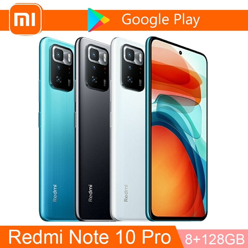 Redmi Note 10 Pro 5G Celular Smartphone Xiaomi 6.6 inch Dimensity 1100