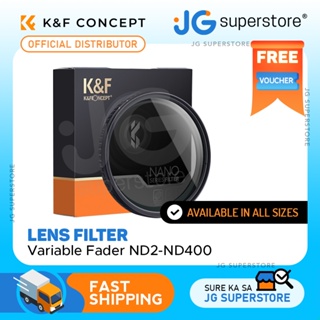 K&F Concept ND2 to ND400 Variable Fader ND Lens Filter for DSLR and Mirrorless Cameras (ALL SIZES)
