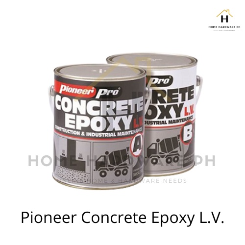 Pioneer Pro Concrete Epoxy Low Viscosity LV 1 Quart (1 Liter) Set
