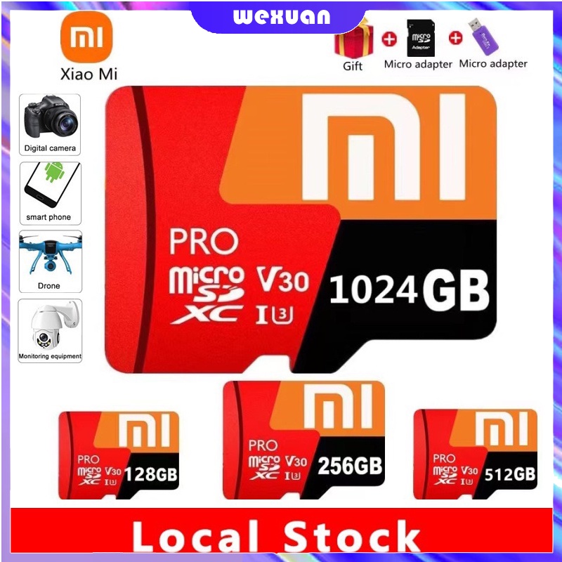 XIAOMI Memory Card sd card Micro SD TF card 100MB/S Class10 MicroSD 8GB
