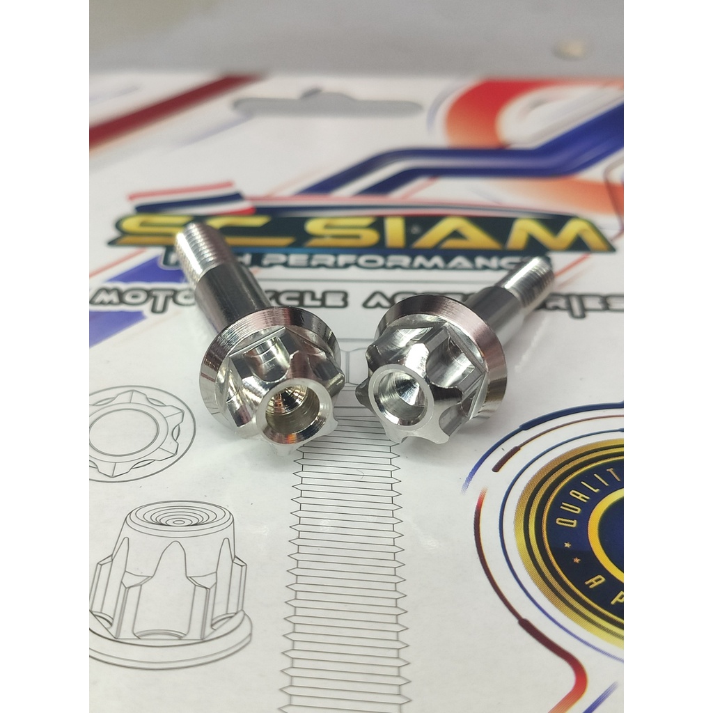 SC SIAM LEVER BOLT PCX150 / BEAT FI ( NON CBS ) / ZOOMER CNC GEAR TYPE