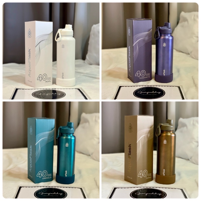 AQUAFLASK (220z/ 320z 40oz) ONHAND‼️ (Stellar Collection with Silicone