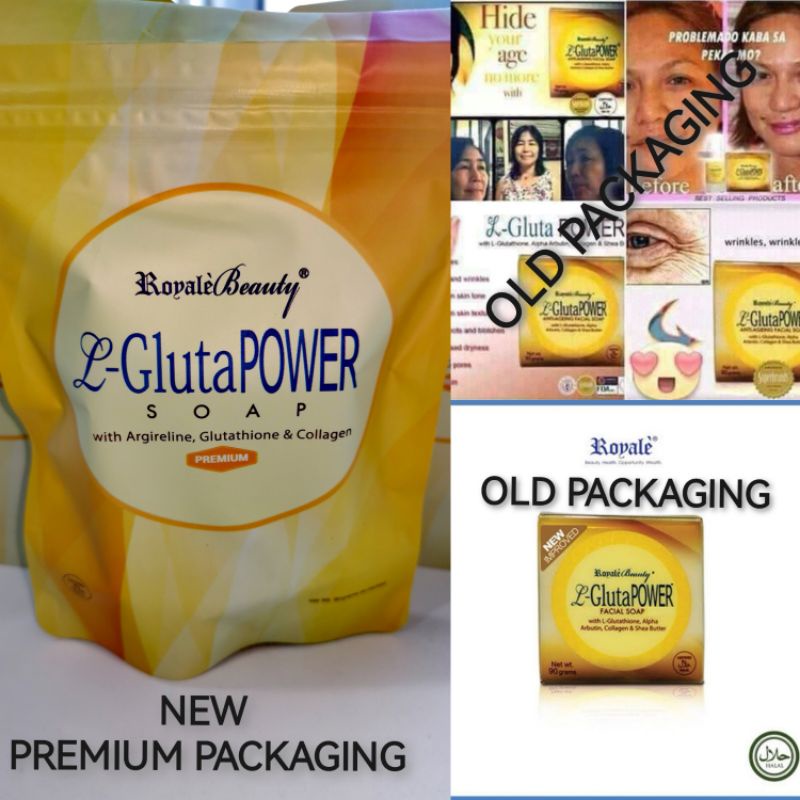 L-glutapower facial soap