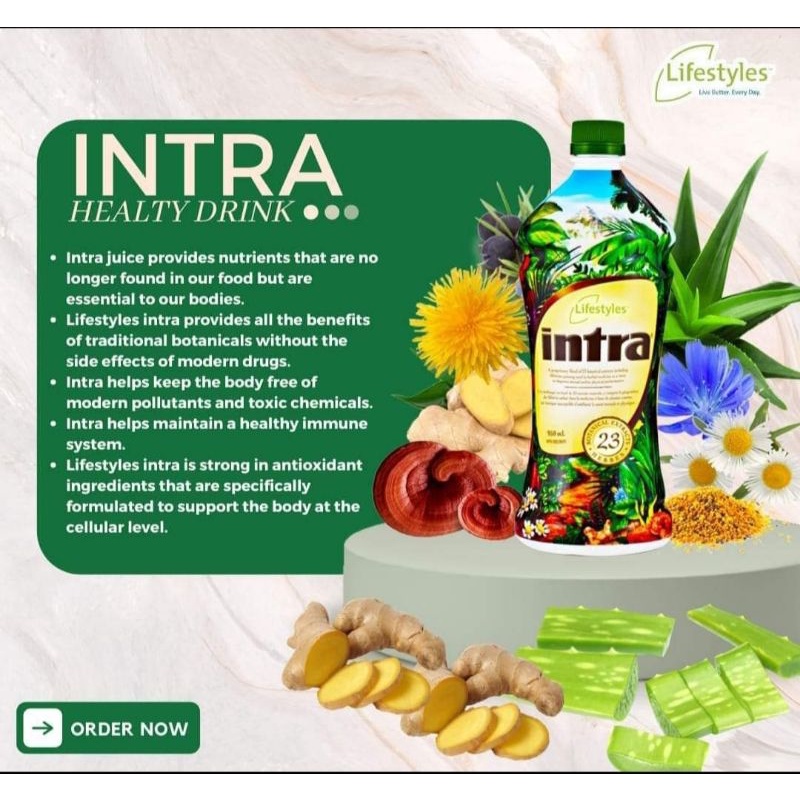 Intra Juice 950ml (Flagship Product of Lifestyles) Shopee Philippines