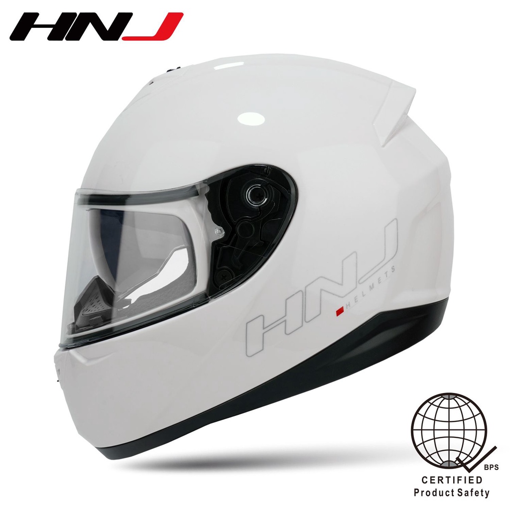 Hnj Motorcycle Helmets Full Face Motor Helmet Dual Visor M Shopee Philippines